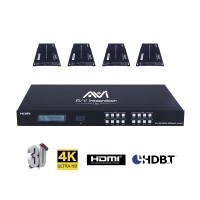 HDBaseT HDMI 4x4 Matrix 4K